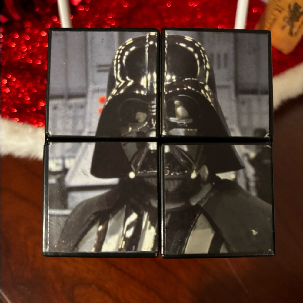 Star Wars Darth Vader Puzzle Cube and plastic bank
